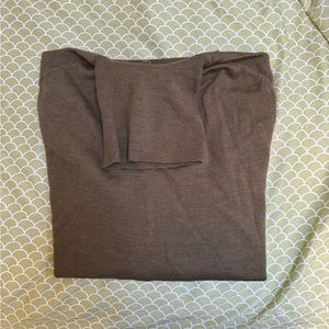 J. Crew heathered green merino wool turtleneck